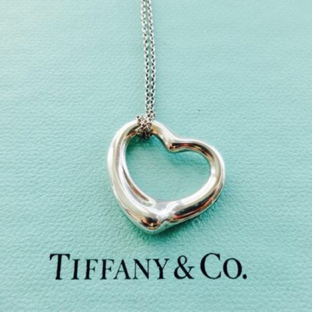 Tiffany & Co Elsa Peretti Heart Necklace